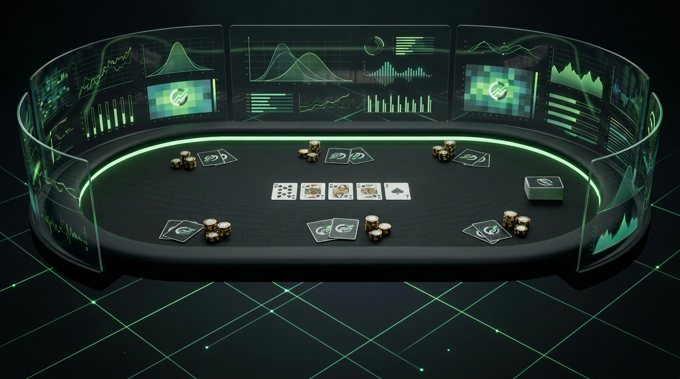 The Neo table, ringed by analysis screens